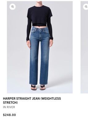 Agolde Harper Straight Jeans
